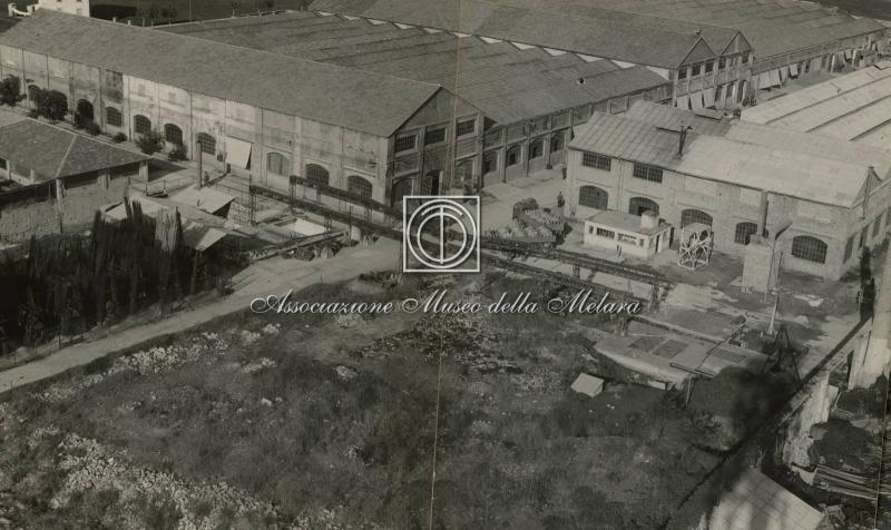 Veduta dall'alto di stabilimento